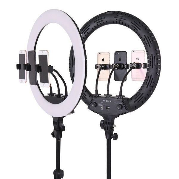 18" Pro Led Ring light Video &amp; Photography - with Stand Multi Color