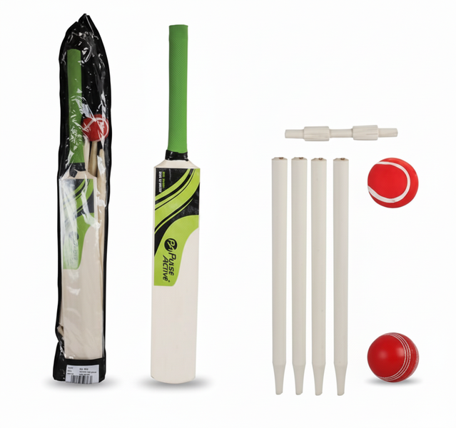 Cricket Set Size 5 with Lightweight PVC Bat for Kids