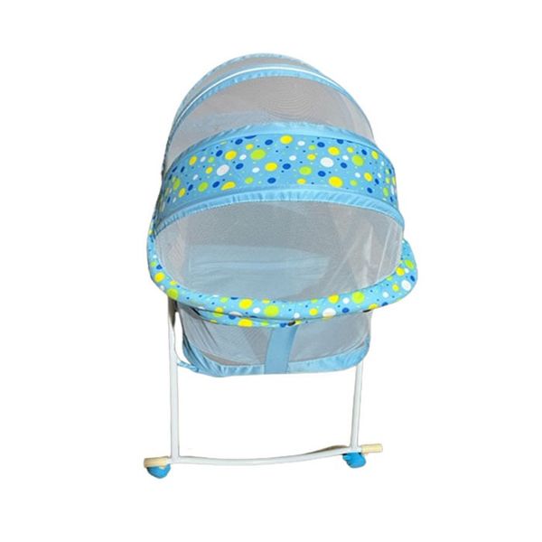 Baby Crib (Light Blue)