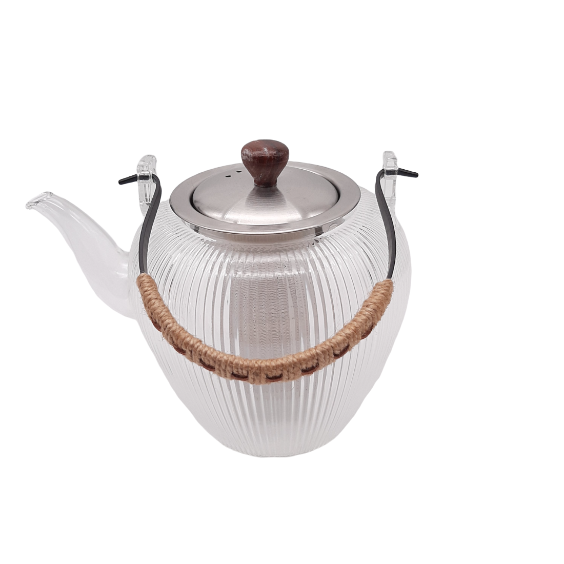 HeatResistant Round Glass Teapot with Infuser Shop Today. Get it