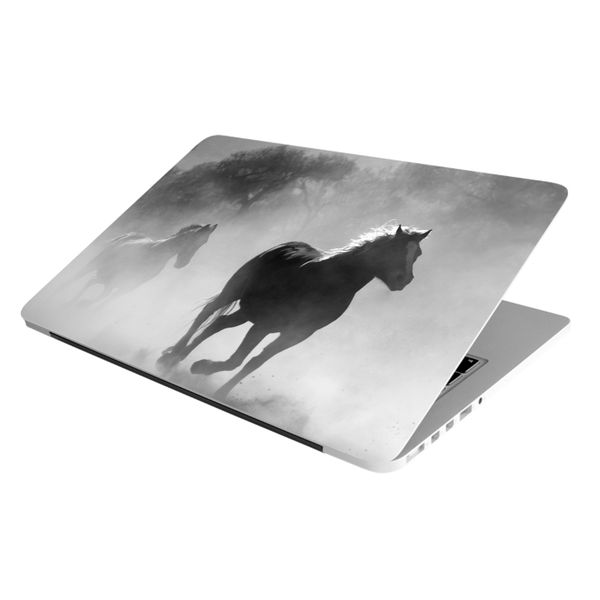 Laptop Skin/Sticker - Grey Horse