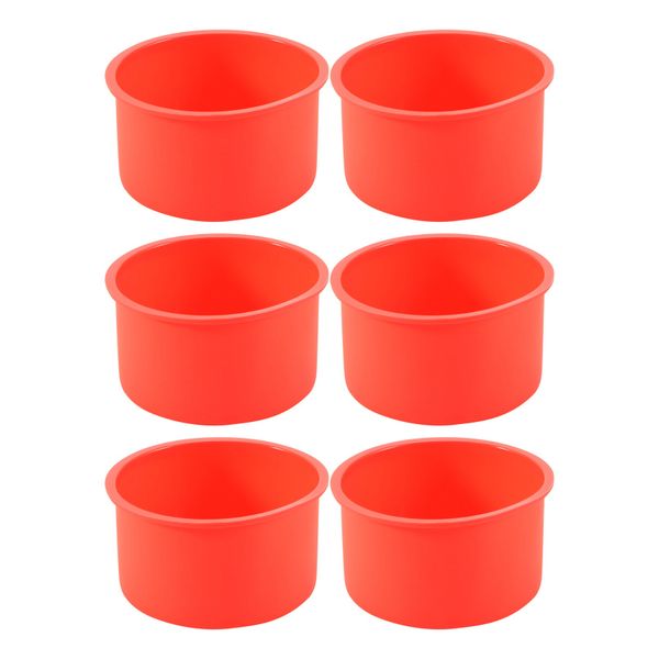 Silicone Mini Cake Molds 4 Inch Round Baking Pan Non-Stick Silicone Baking