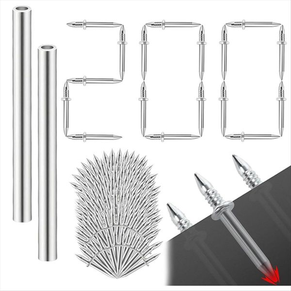 200Pcs Hardware Carbon Steel Nails For Seamless Installation