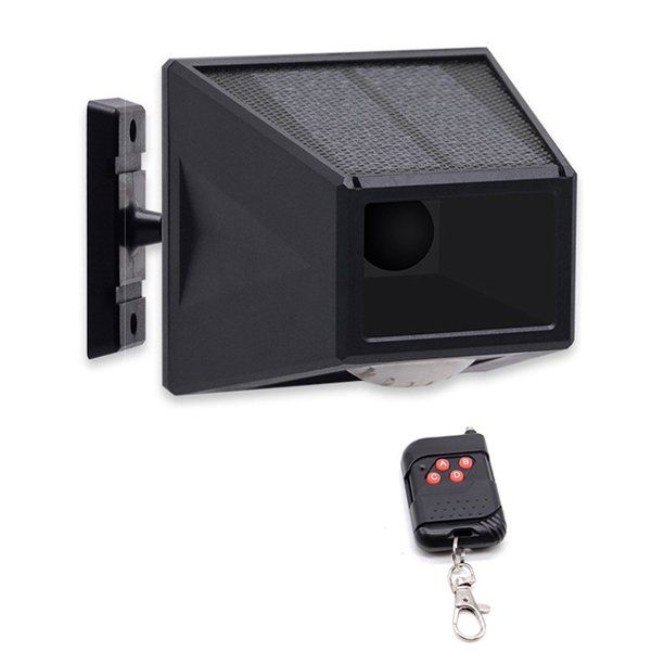 Motion Sensor Solar Alarm Light With Remote Control Shop Today. Get