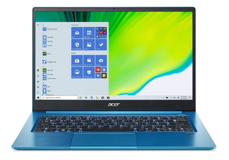 Acer Swift 3 - 14" core i7 16GB 1TB - Win 10 Home - Blue