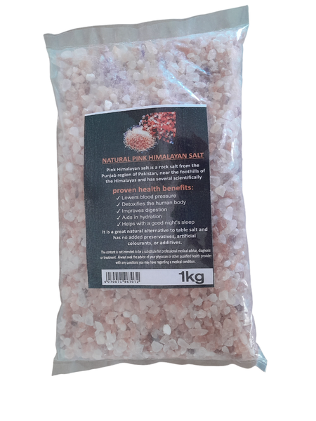 1kg Coarse Natural Pink Himalayan Salt