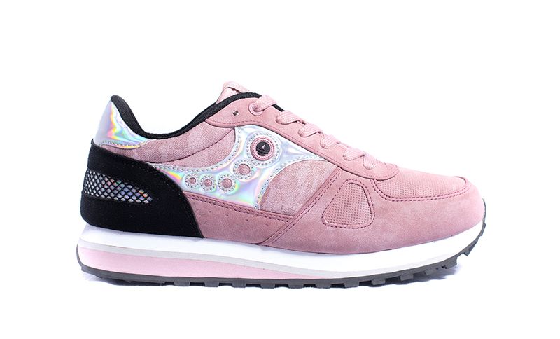 Navy Sail Women's Reflec Sneakers - Pink/Black
