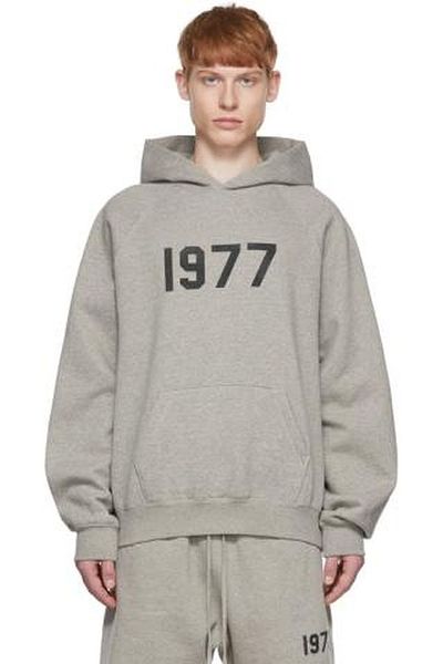 Fear of God Essentials 1977 Hoodie -Taupe | Shop Today. Get it Tomorrow ...