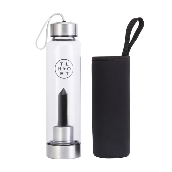 THE LOT Crystal Water Bottle Quartz