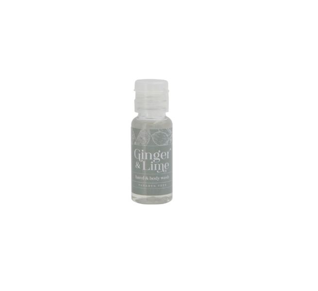 Hand &amp; Body Wash Ginger &amp; Lime 35ml (20)
