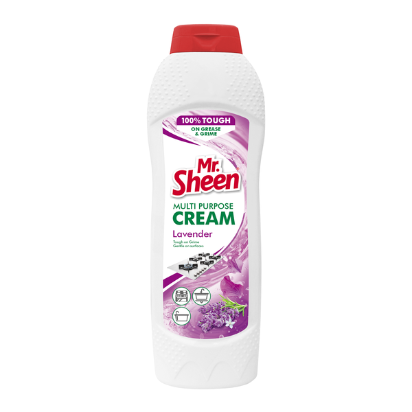Mr Sheen Multi Purpose Cream Lavender 750ml - Cream Cleaner