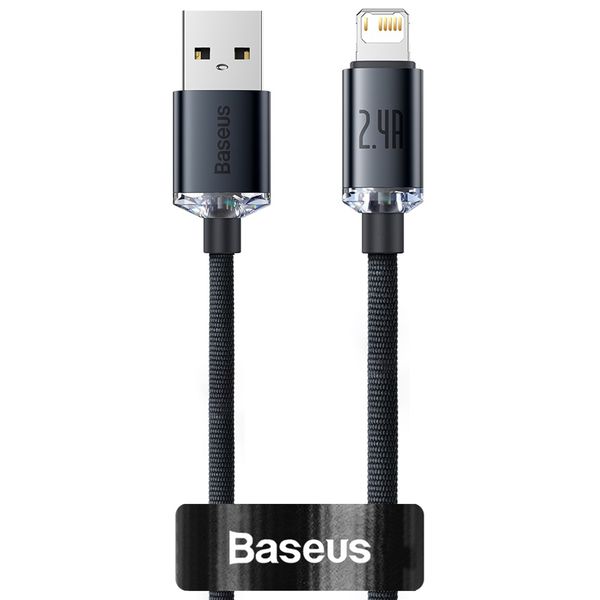 Baseus 2.4A Crystal Shine Series Fast Charge USB Type-A to Lightning Cable