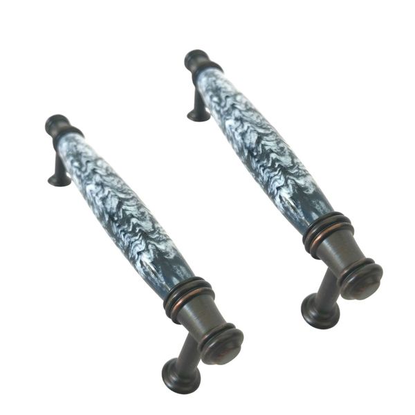 Ceramic Metal Luxury Door Handle - Set of 2