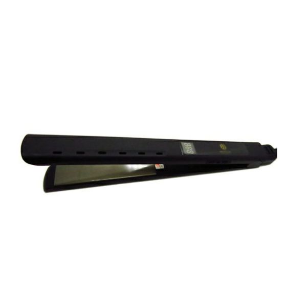 Brazilian Gold THC Titanium Vibrating Flat Iron (Temperature Adjustable)