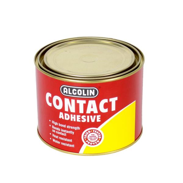 Alcolin Adhesive Contact 500Ml - 3 Pack