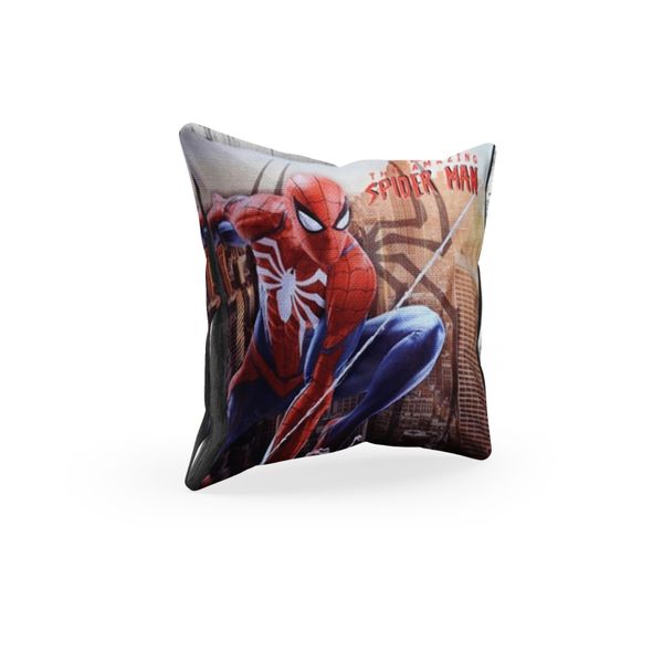 SPIDER MAN - Micro Velvet Kids Cushion Cover | AW