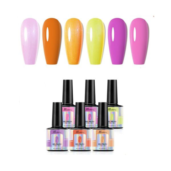 S09 Misscheering Nail Gel Polish Set 6 Pieces