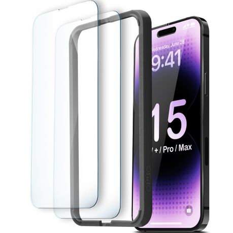 ORRO iPhone 15 Series 15/+/Pro/Max Tempered Glass Screen Protector, Shop  Today. Get it Tomorrow!