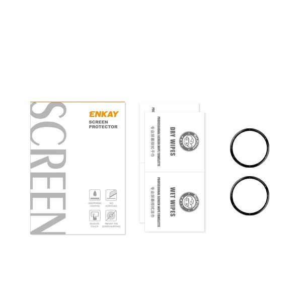 BasicX Garmin Venu 3S Screen Protector, 2-Pack HD PMMA Full Cover Film