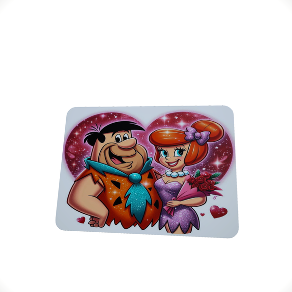 The Flinstones Heart - Mouse Pad