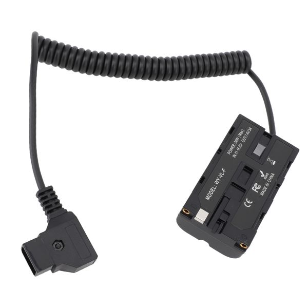 D-Tap to NP-F550 Dummy Battery 37-100cm Cable for Camera/Monitor