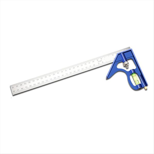 Combination Square 12inch 45-90 Degree Marking Stainless Steel