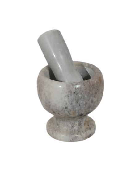 Mortar &amp; Pestle Marble Natural