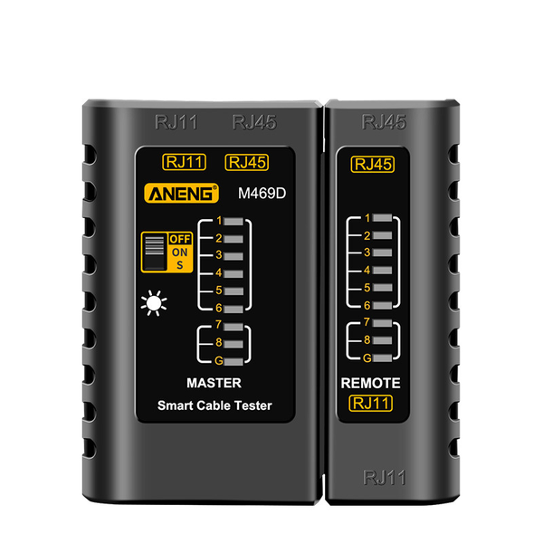Network Cable Tester RJ45 RJ11 Network Maintenance Tool