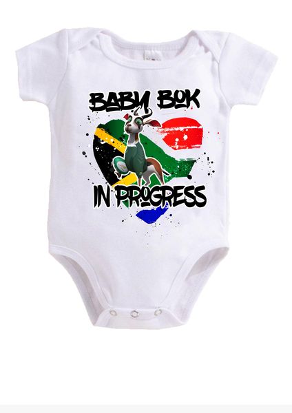 Baby Bok in Progress Baby Vest