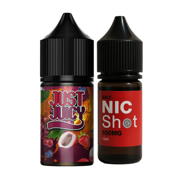 Mango Litchi Grape and Berries 50mg 30ml Longfill Kit