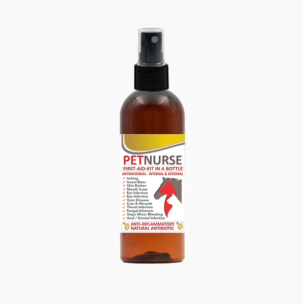 PetNurse - First-aid-kit in a bottle, Natural Antibiotic, Internal/External