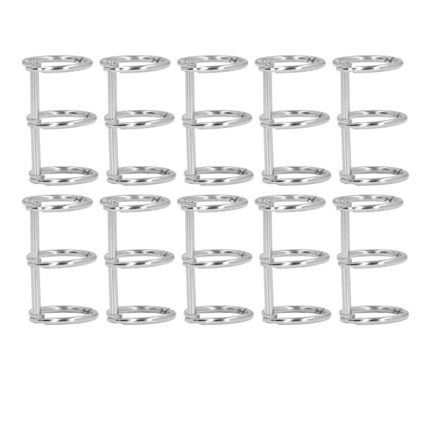 Metal Loose Leaf Binder Rings Compatible with A4