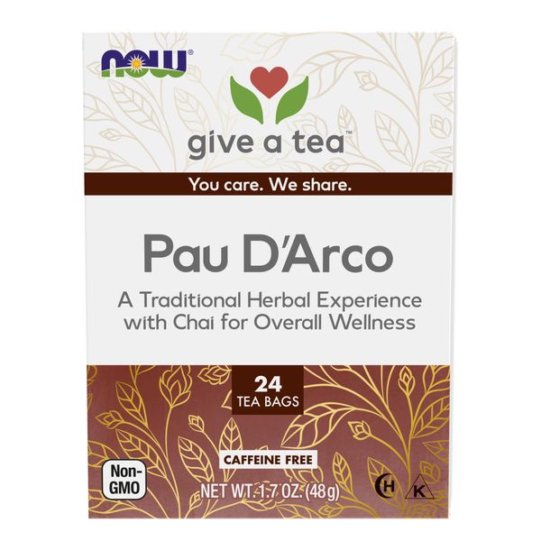NOW Foods Pau D'Arco Tea - 24 Tea Bags