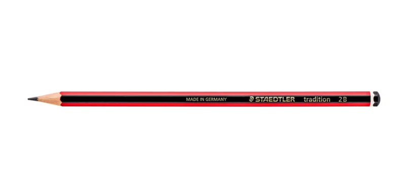 Staedtler Tradition Pencil 110 Single - 2B x 4
