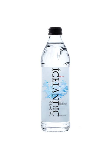 Icelandic Glacial Still Spring Water, 330 ml Glass Bottles (24-Pack)