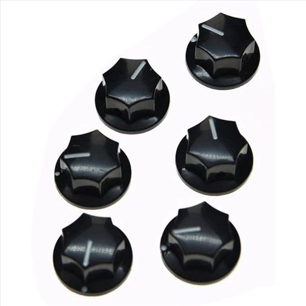 6 Pieces Control Knob Volume Audio Control Knobs For Jazz Bass Guitar