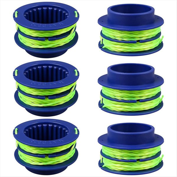 Kls 124-03 Spooled Trimmer Line 0 080-In 16Ft 6 Pack For Kobalt