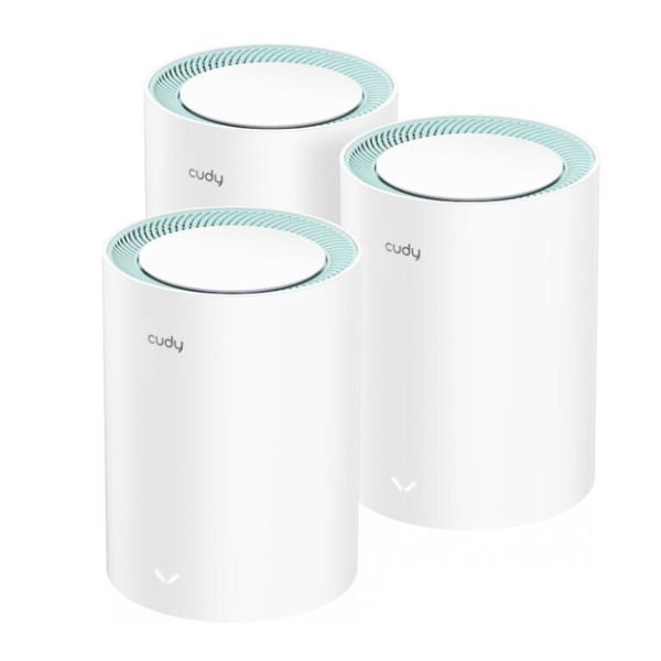 Cudy Dual Band WiFi 5 1200Mbps Gigabit Mesh 3 Pack M1300 (3-Pack)