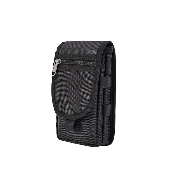 Mobile waist bag 6.3-inch flip cover portable belt casual hanging waist bag