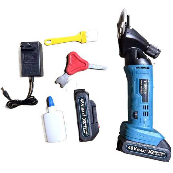 Electric Wool Shears, Animal Hair Shears With Two Lithium Batteries