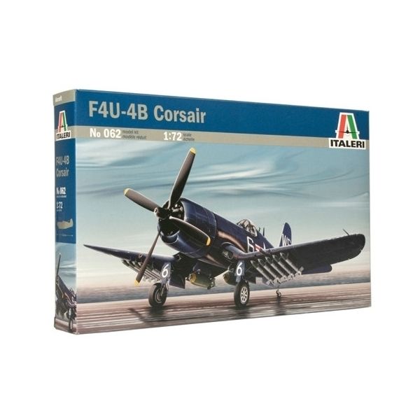 Italeri 1/72 F4U-4B Corsair Plane Plastic Model Kit