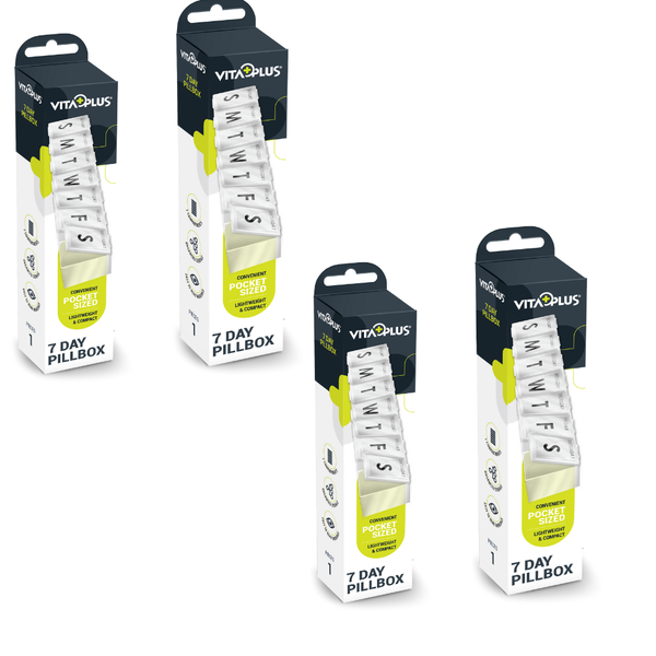 VP Pill Box Seven Day - 4 Packs