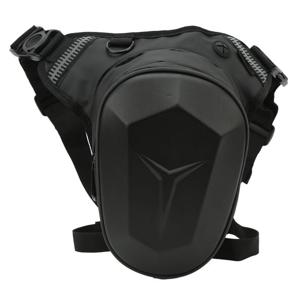 Motorcycle Drop Leg Bag Reflective Strip Water Resistant