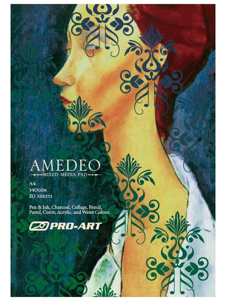 Pro-Art Amedeo Mixed Media Pad 140gsm A4