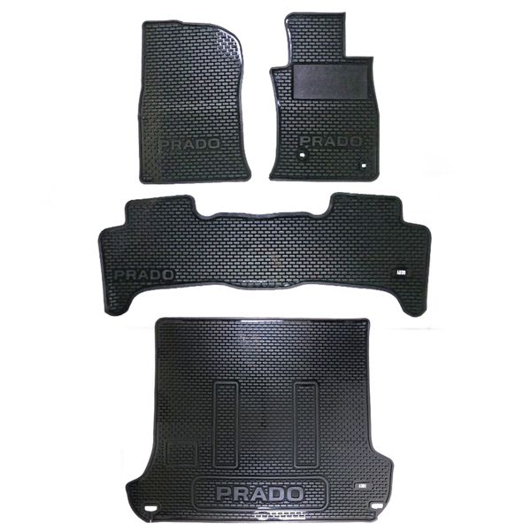 Full Set Rubber Mats for Toyota Prado 120