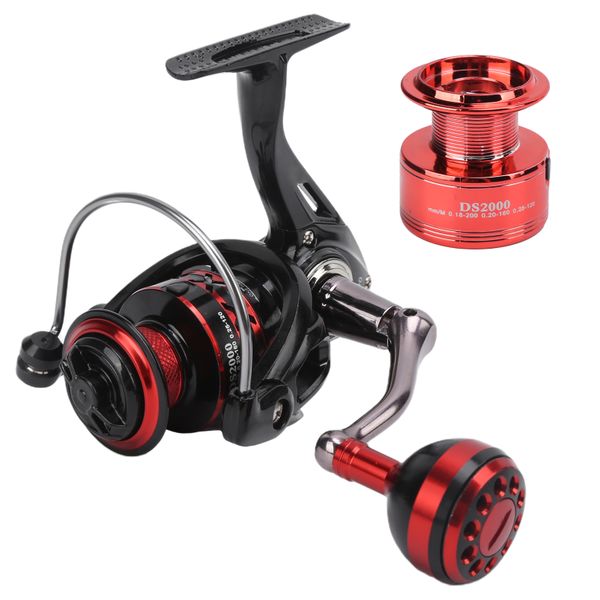 DS2000 Metal Spinning Reel High Speed Durable