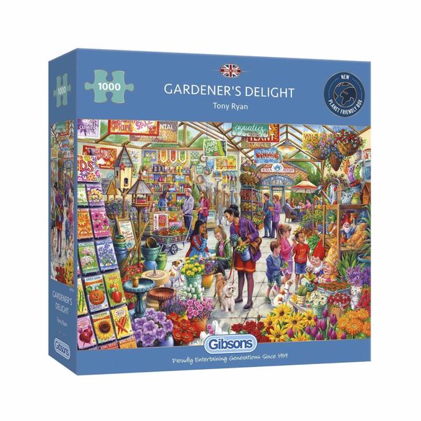 Gibsons Gardener's Delight 1000 Piece Jigsaw Puzzle