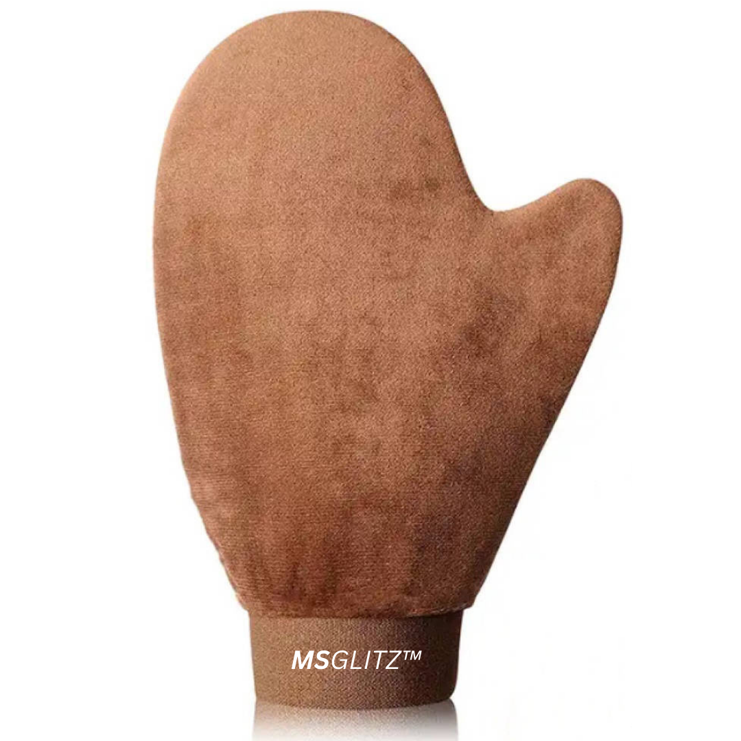 MsGlitz Tanning Mitt Reusable & Exfoliating Self Tanning Glove