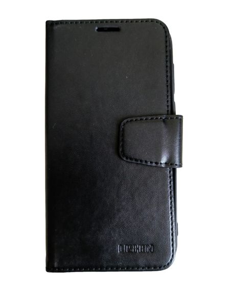Lishen Leather Case &amp; Magnetic Clip With Card Holder For Huawei Y5 2018