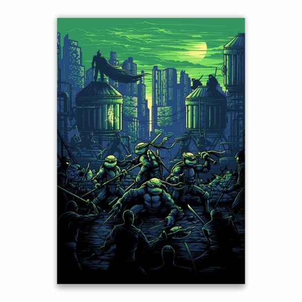 Teenage Mutant Ninja Turtles Battle Poster - A1